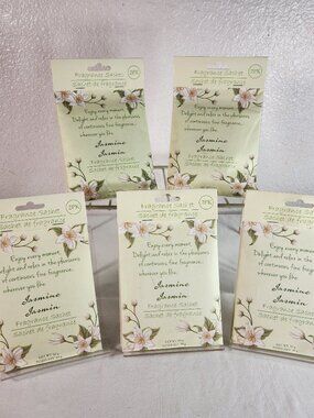 Cottage Core Jasmine Scented Sachet Drawer Scent Bags 5 Packs of 2 Fast Ship